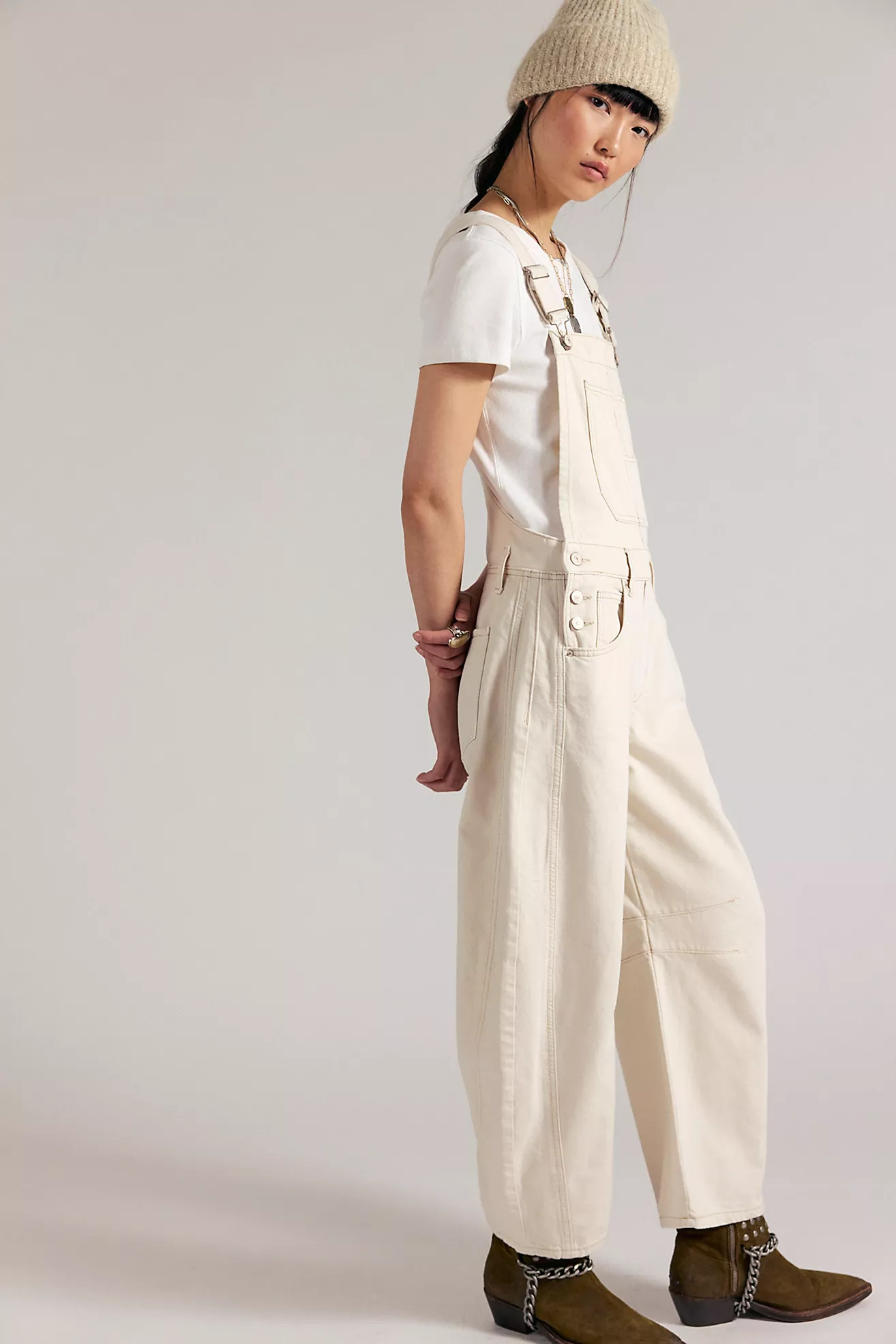 We The Free Good Luck Barrel Overalls | Free People (Global - UK&FR Excluded)
