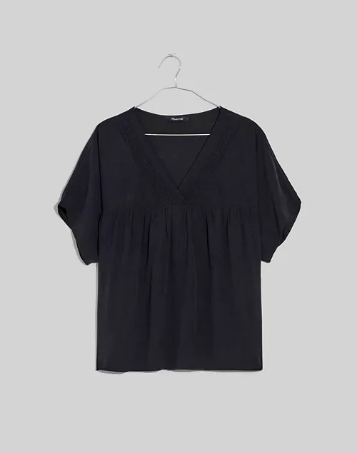 Plus Lusterweave Pintuck Top | Madewell