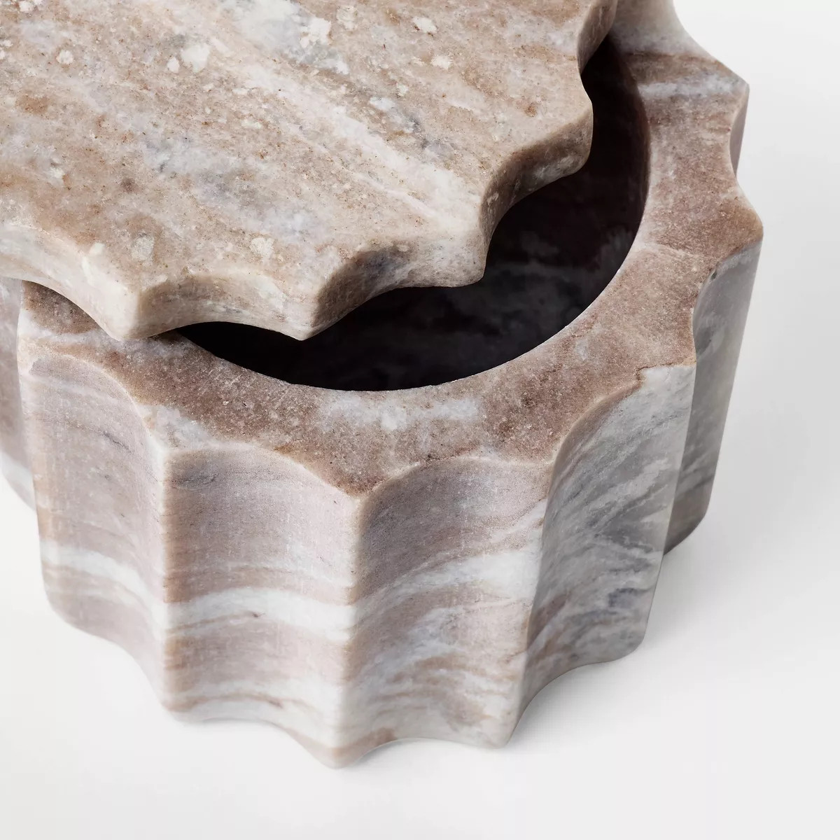Marble Lidded Container - Threshold™ designed with Studio McGee | Target