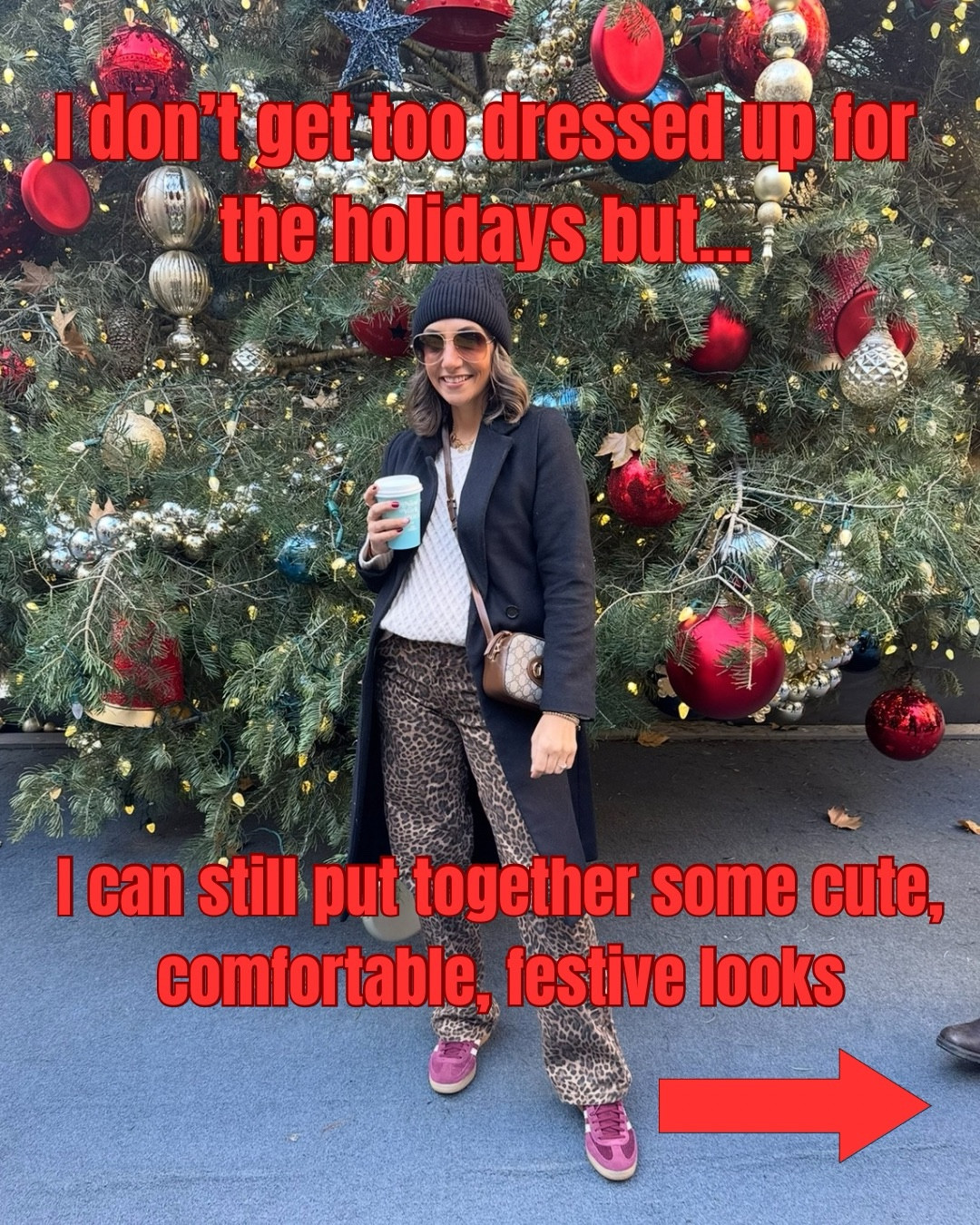 Holiday outfit ideas 
Amazon Target Loft
Green cords are loft size 0
Black and white bow sweater and black velvet pants are Loft
Pink bow sweater, Santa sweater, green cable knit are Amazon 
Target - dark green bow sweater, ivory joy sweater 
Gap jeans size 26


#LTKHoliday #LTKOver40 #LTKFindsUnder100