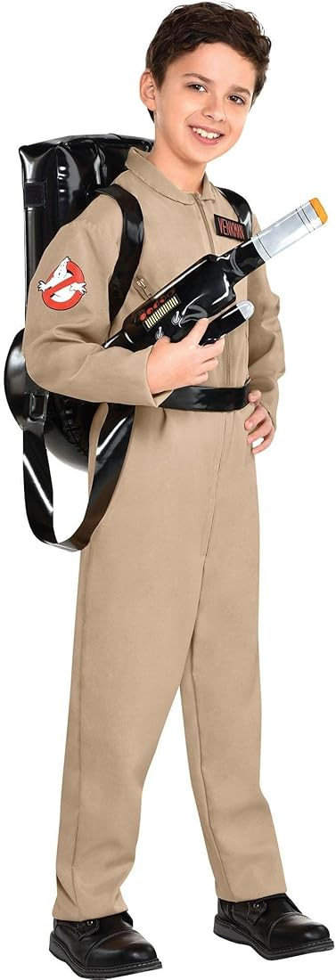 Party City Ghostbusters Halloween Costume with Proton Pack for Children, Medium (8-10), with Jump... | Amazon (US)