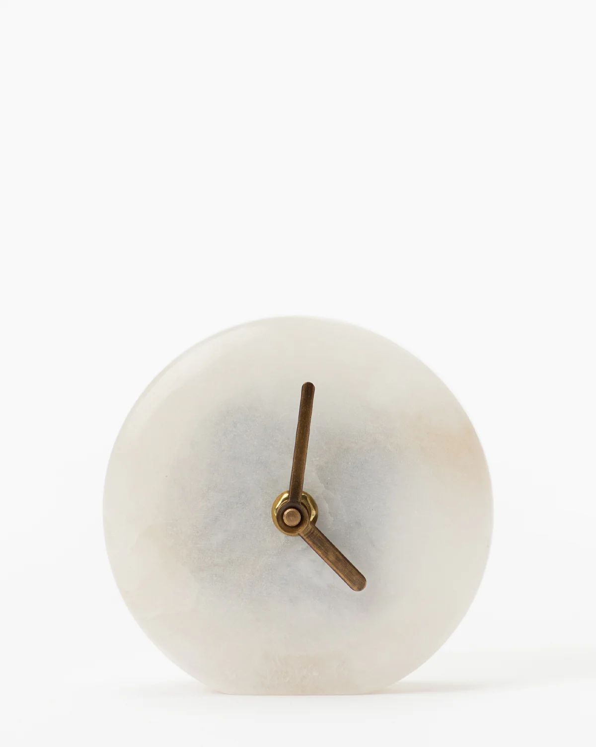 Alabaster Table Clock | McGee & Co. (US)