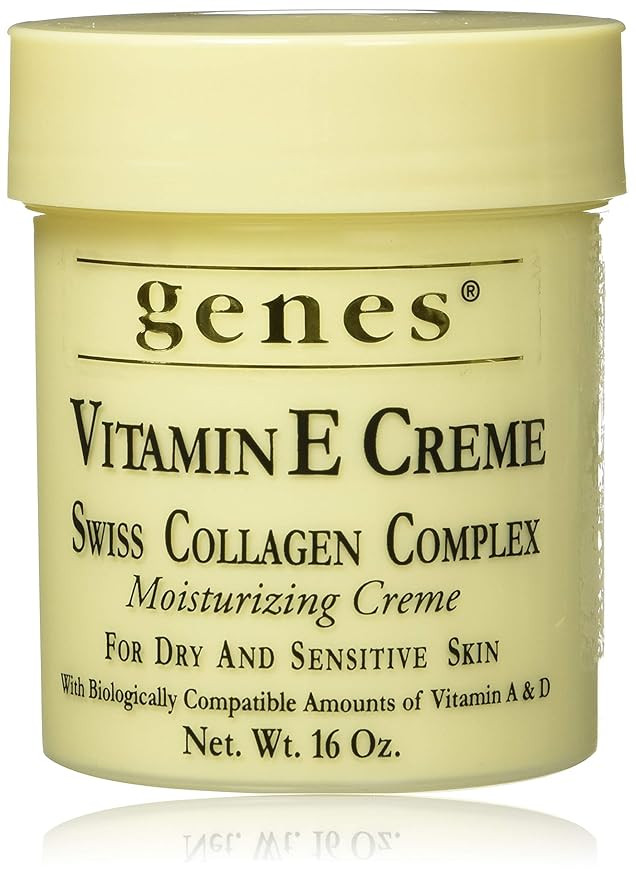 Vitamin E Creme Swiss Collagen Complex Moisturizing Creme for Dry and Sensitive Skin 16 oz | Amazon (US)