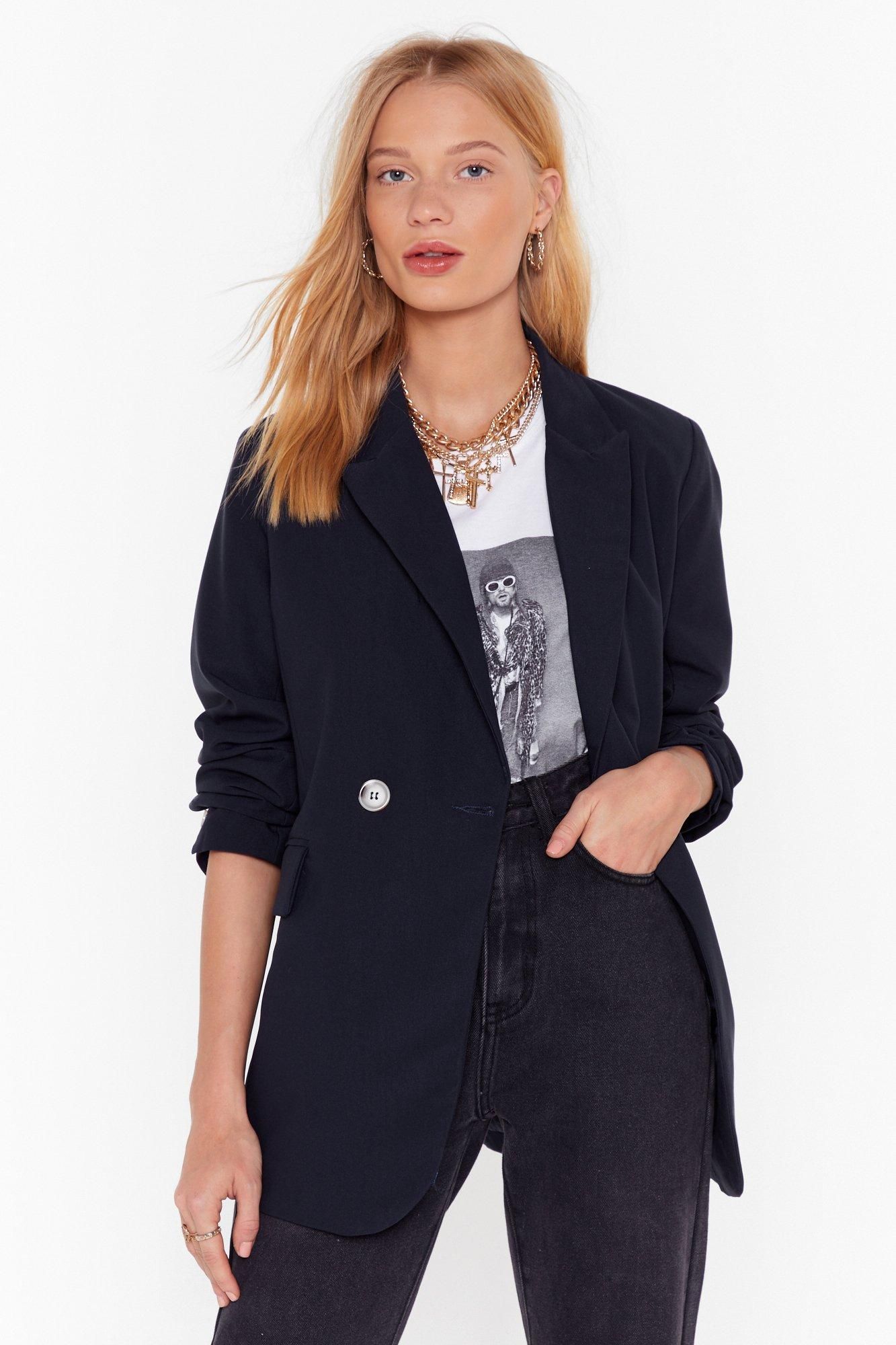 Mind Your Own Business Tailored Blazer | NastyGal (US & CA)