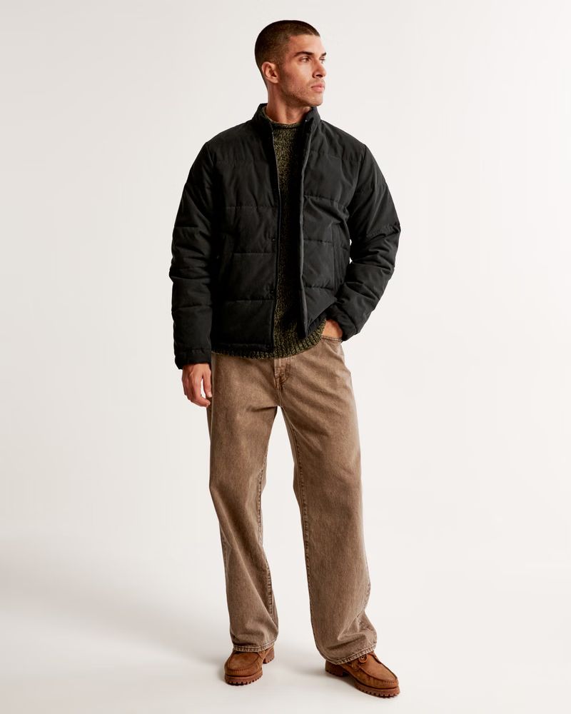 Men's A&F Lightweight Everyday Jacket | Men's Coats & Jackets | Abercrombie.com | Abercrombie & Fitch (US)