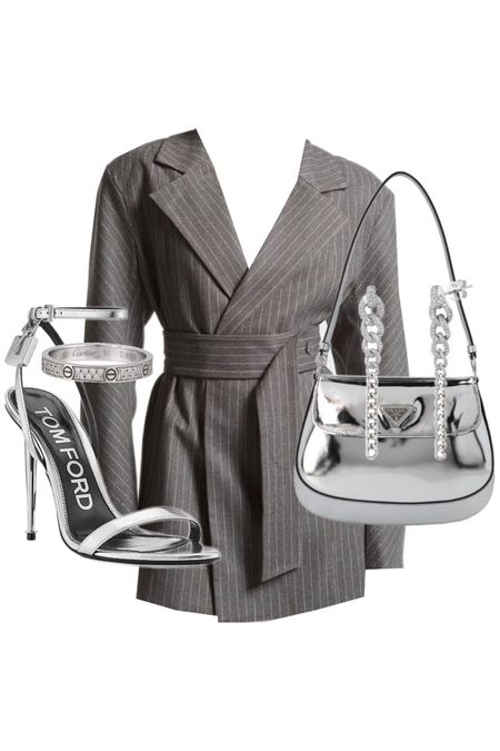 beyoncé really brought back the silver / chrome vibes in a big way👏🏽🤍 loving these statement accessories paired with dark grey pieces.#LTKGiftGuide

#LTKitbag #LTKSpringSale