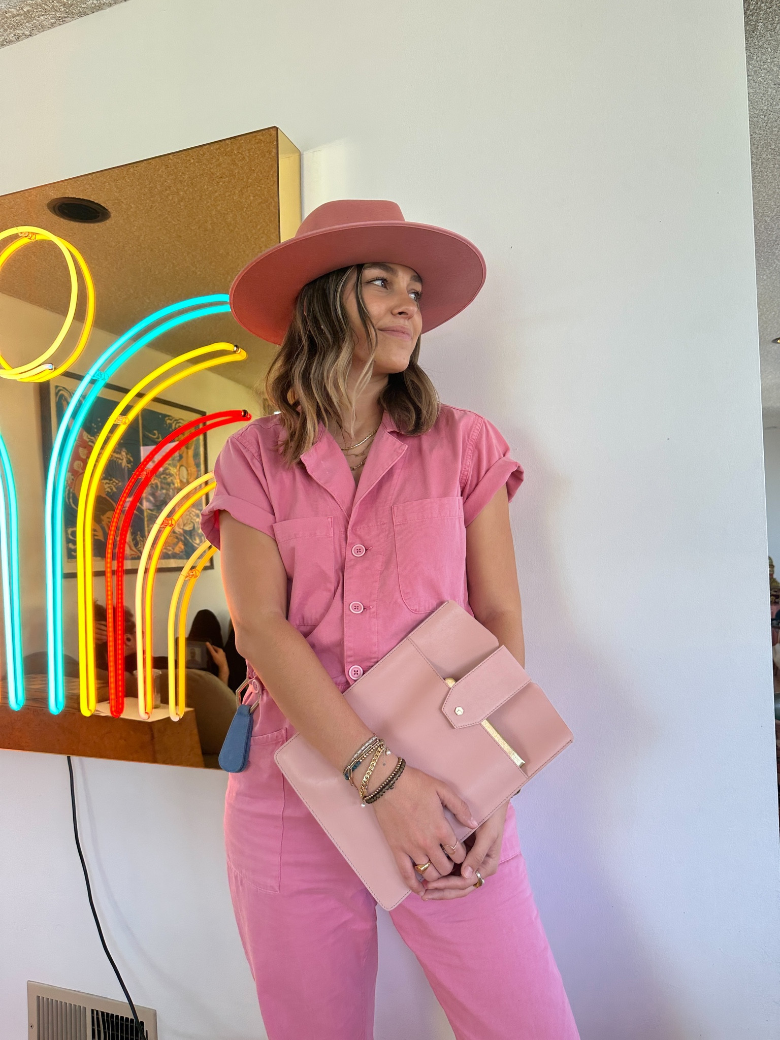 The filest pink outfit💕 wearing size medium in the jumpsuit

#LTKFind #LTKstyletip #LTKunder100