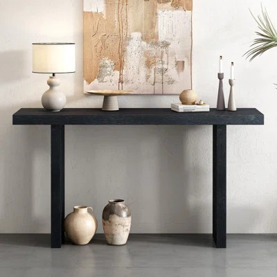 Uniquely Shaped Modern Console Table | Wayfair North America