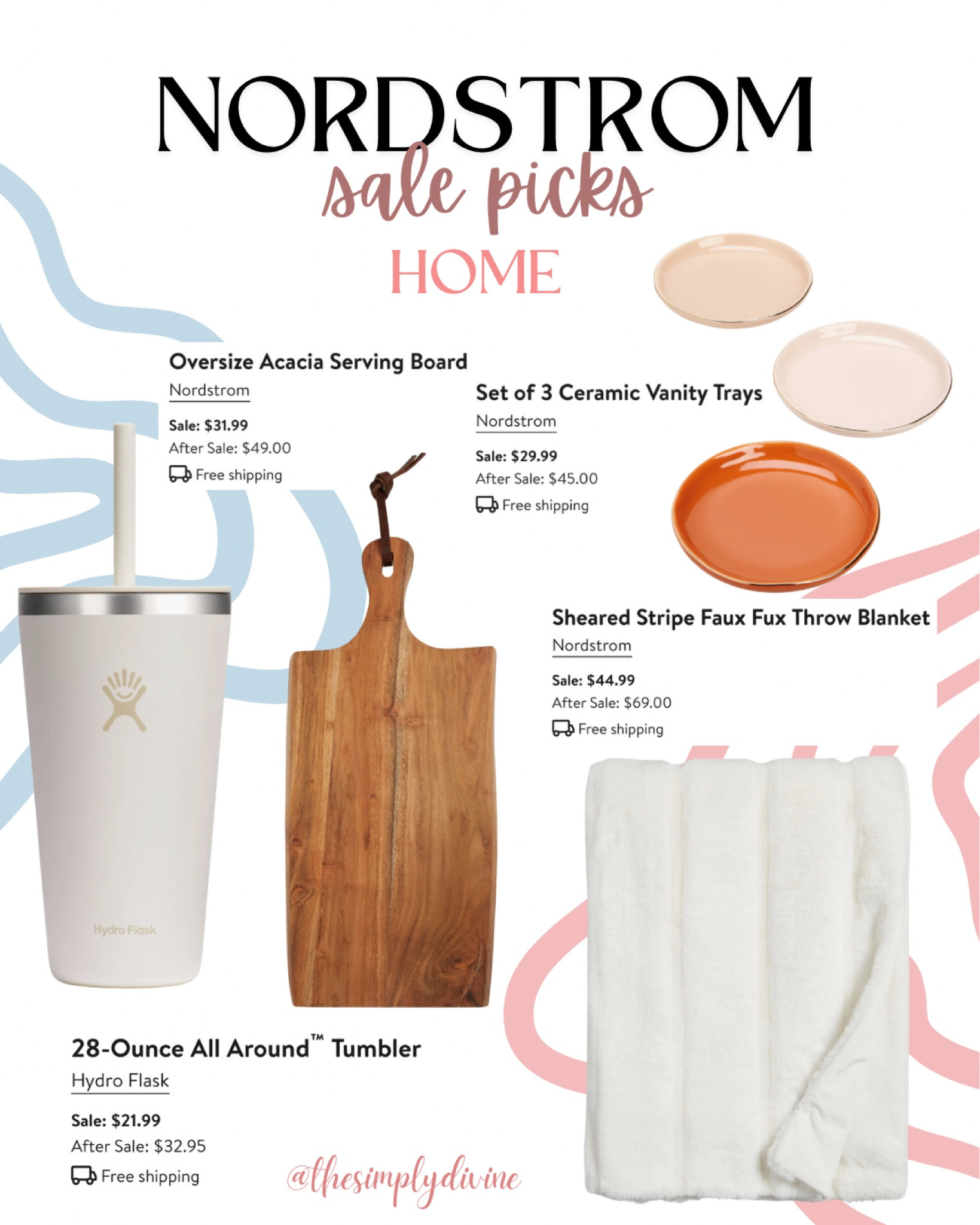 Nordstrom Anniversary Sale home picks! Nothing beats a soft blanket and nice kitchenware. 🥰

#LTKSaleAlert #LTKxNSale #LTKHome