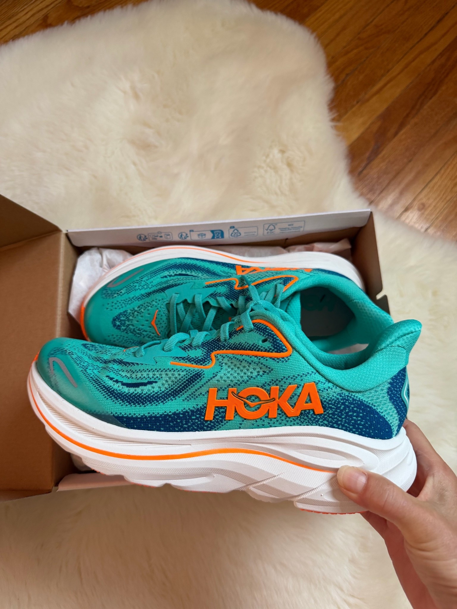 #ad @Zappos Back to school with Hoka Clifton!