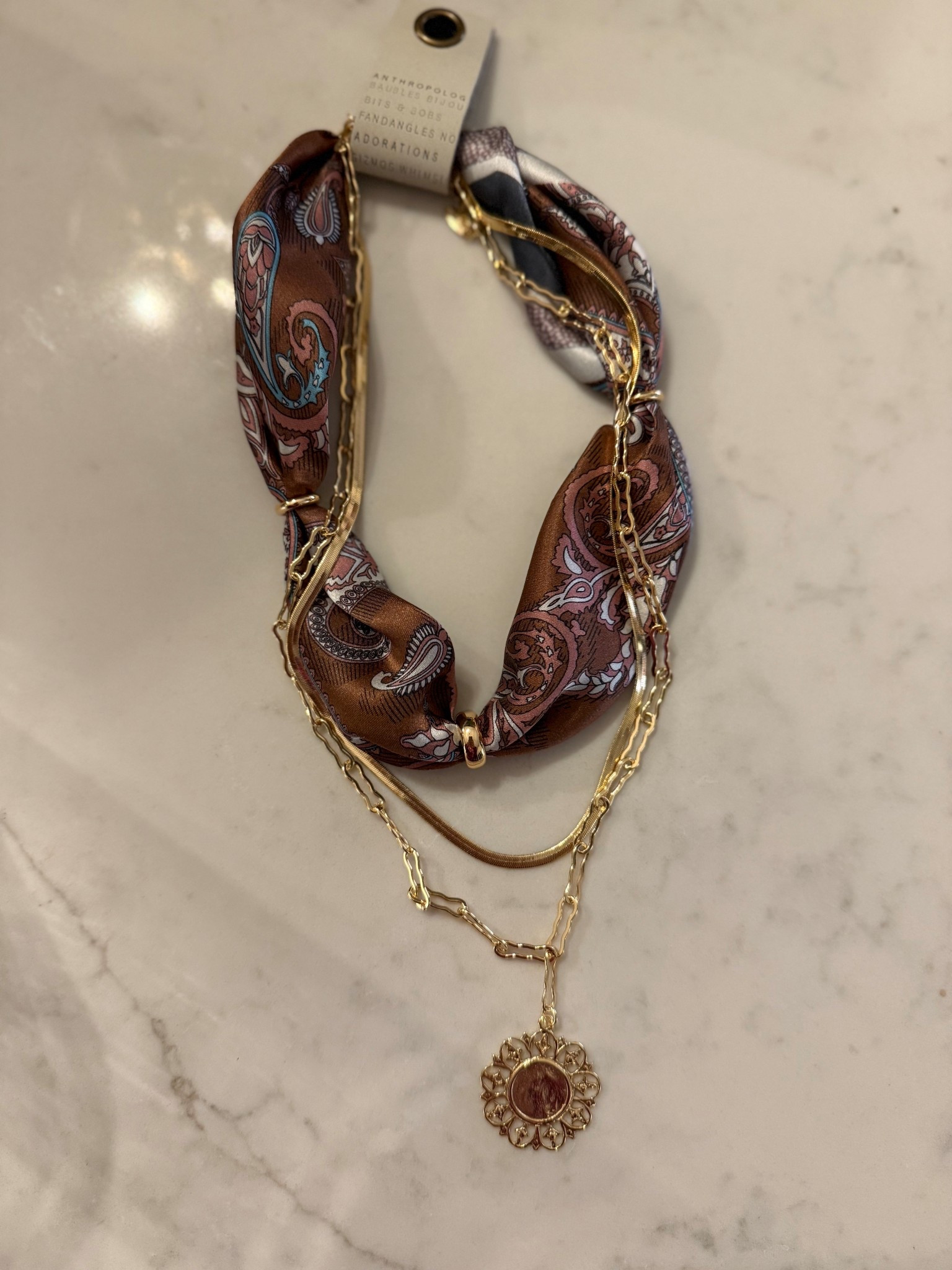 Anthropologie layered necklace. 

#LTKFindsUnder100 #LTKFindsUnder50 #LTKBeauty
