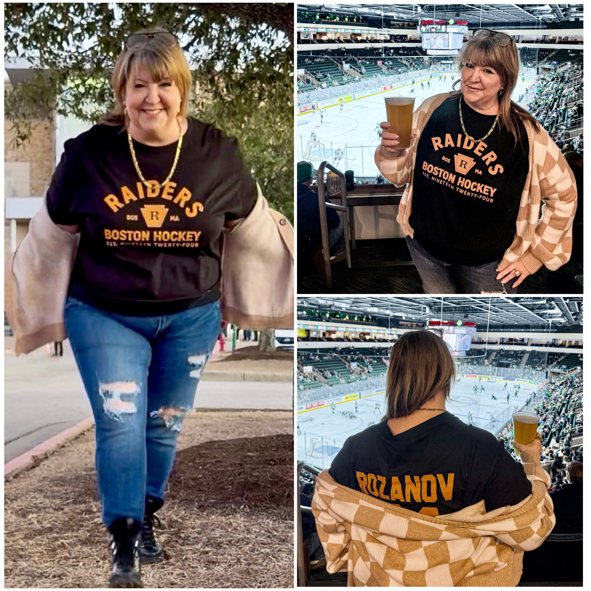 The perfect shirt to wear to your local hockey game - if you're searching for a Heated Rivalry, that is. 

 #LTKootd
