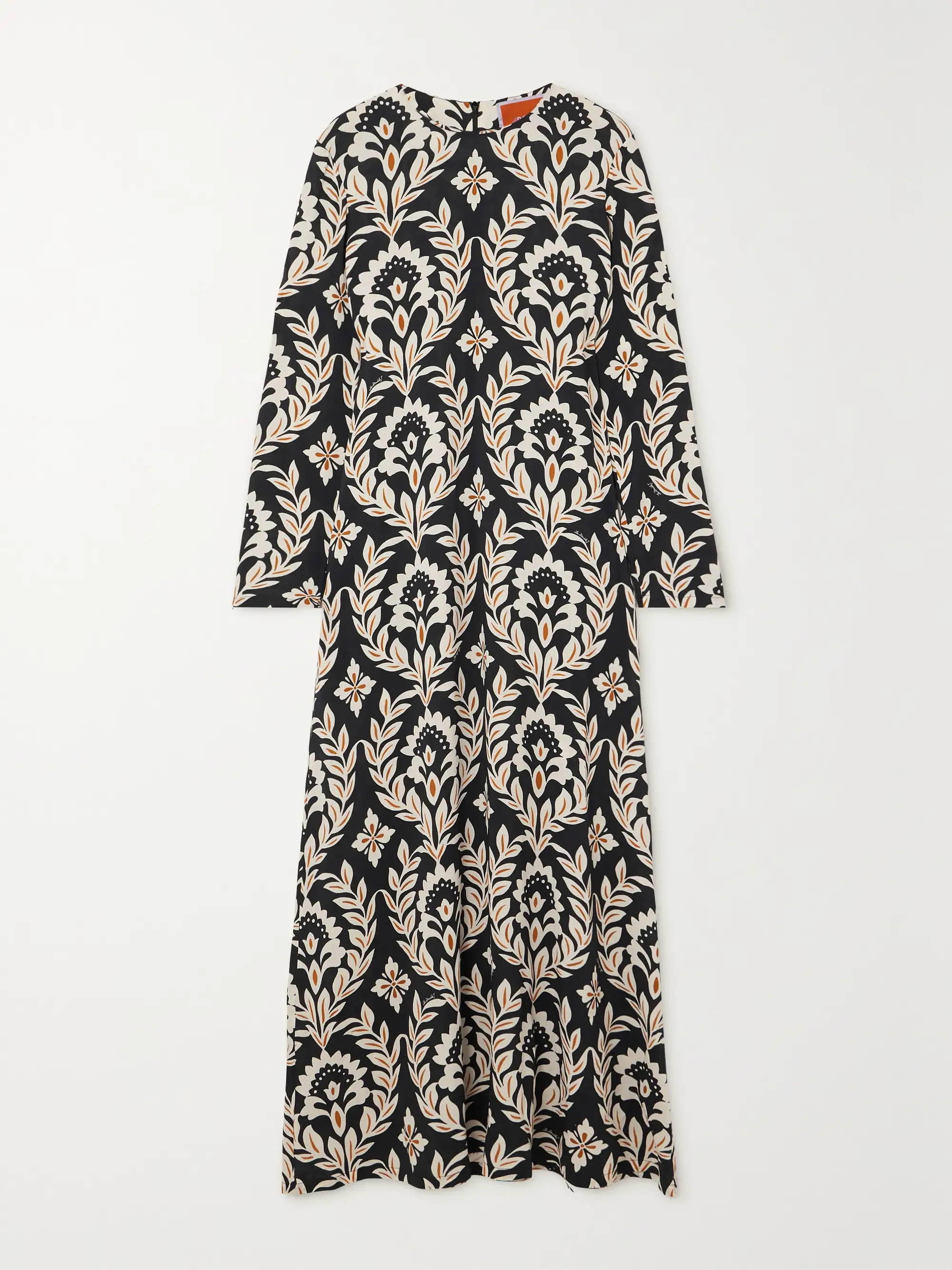 Swing printed crepe maxi dress | NET-A-PORTER (US)