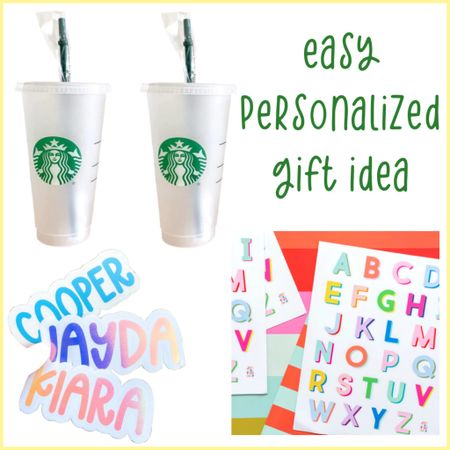 Here’s a fun gift you can make! 

Grab the cups on sale and name stickers or sheets of letter stickers (on sale!) and get to work 🙌🏼

#LTKCyberWeek #easygifts #under20 #teengifts #tweengifts #collegegifts #blackfriday #cybermonday #personalizedgifts 

#LTKHoliday #LTKCyberWeek #LTKGiftGuide