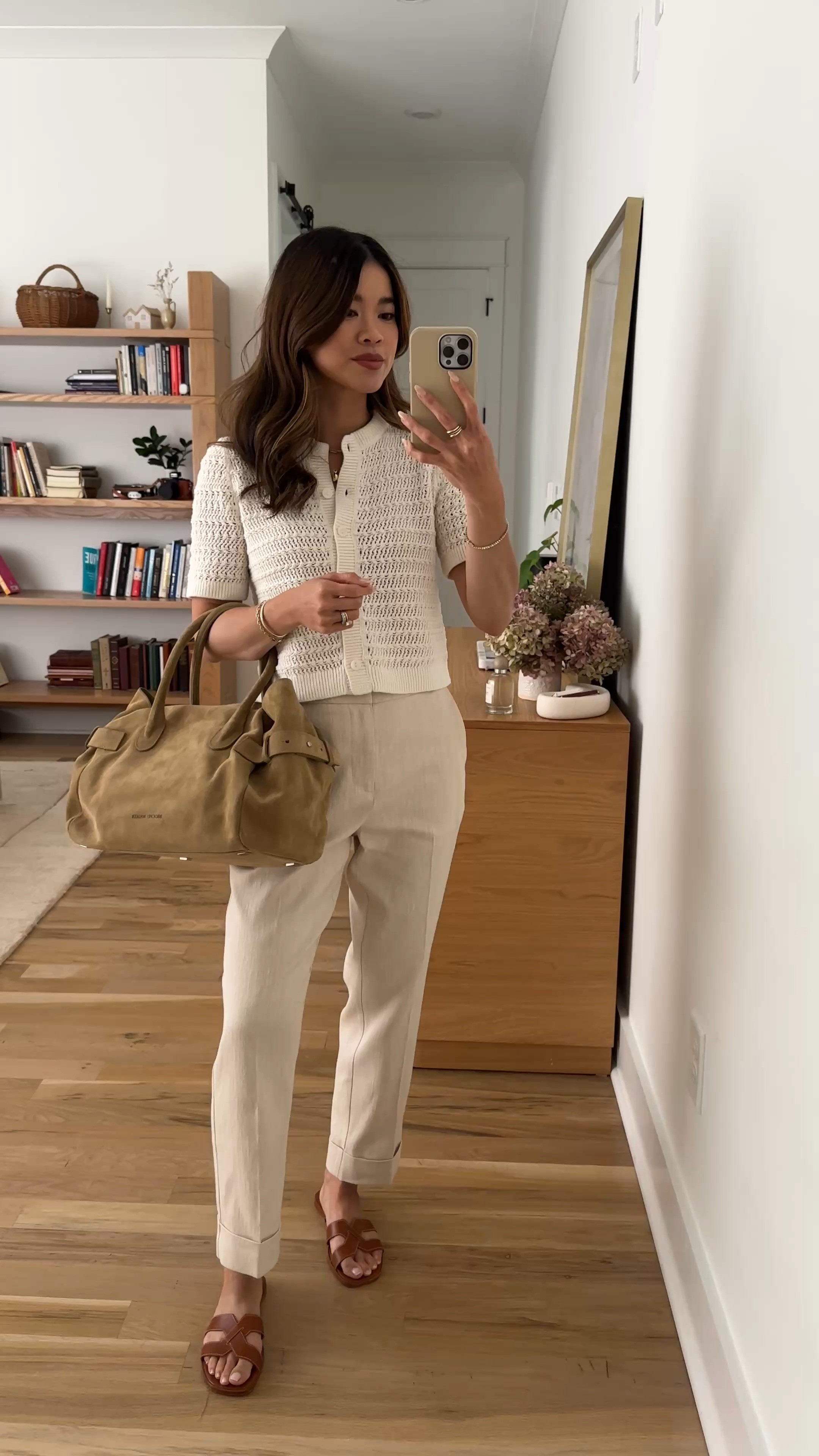 •Top size XS
•Pants size XS in flax 

petite fashion, get dressed with me, outfit inspiration, ootd, nashville outfit, Nashville influencer, petite style, vacation style, casual outfits, mom style, petite pants, spring outfits, spring outfit info, spring pants, spring outfit idea, spring top, spring bag, spring sweater tee, spring shoes, suede bag,  

 

#LTKSeasonal #LTKPetite #LTKootd