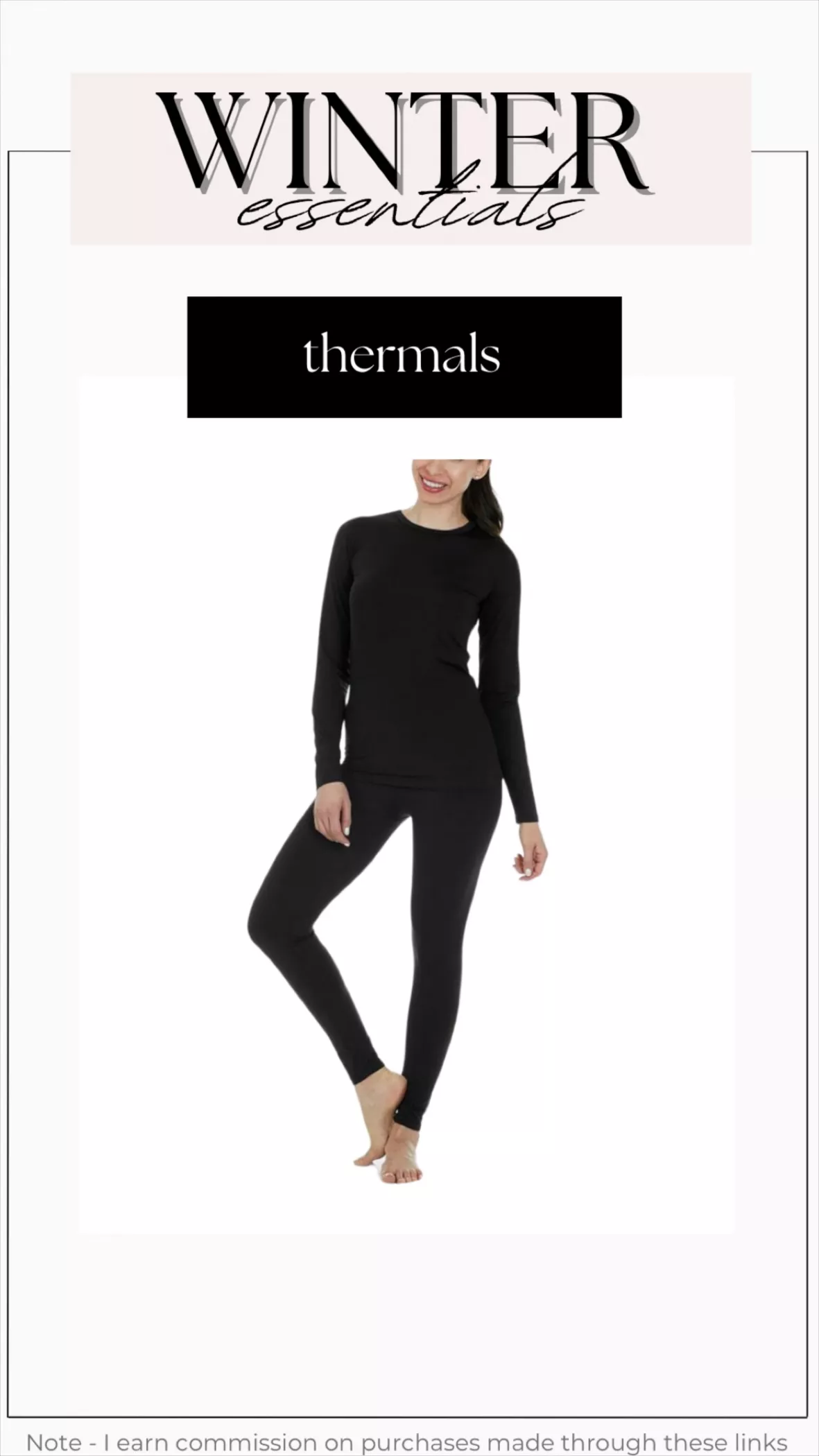 Thermajane Womens' Thermal Long Underwear