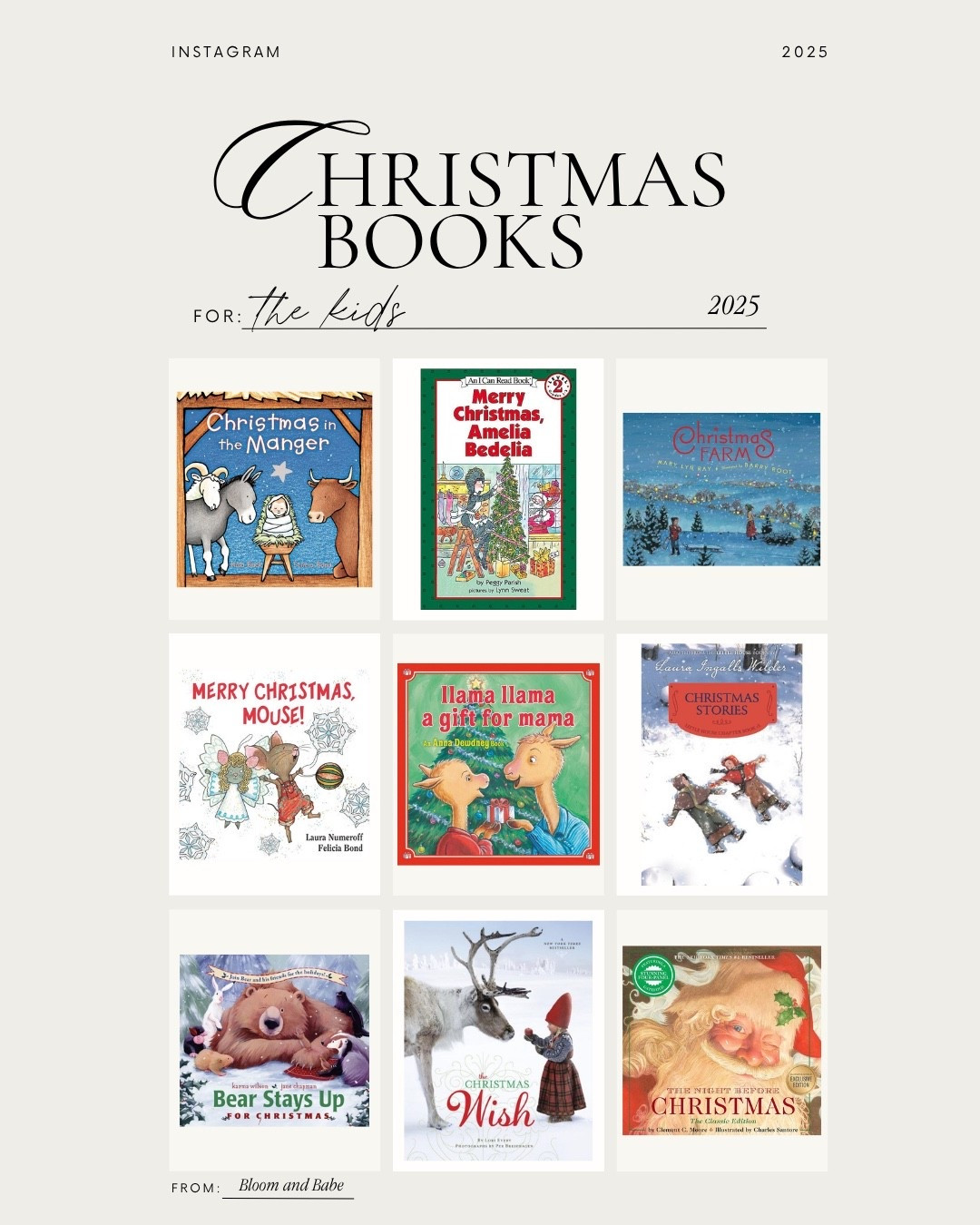 I love finding Christmas books that kids can get lost in. These picks are full of holiday magic and stories that make the season feel extra cozy.

#LTKKids #LTKHoliday #LTKGiftGuide
