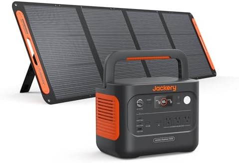 Jackery Solar Generator 1000 v2 with 200W Solar Panel,1070Wh Portable Power Station LiFePO4 Batte... | Amazon (US)