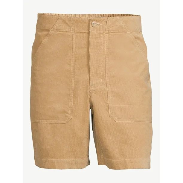 Free Assembly Men's 8" Cord Utility Shorts - Walmart.com | Walmart (US)