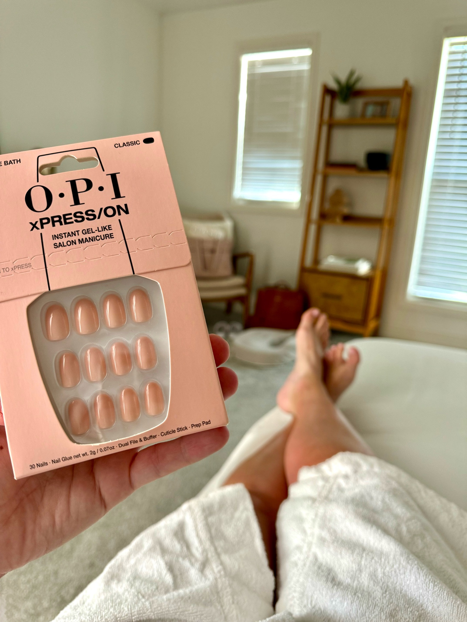 Hot off the press 💅🏼 These have been my favorite press on nails for the past few months! Lots of great #OPI colors to choose from including “funny bunny”, “Cajun shrimp”, “bubble bath” and more. Available on Amazon! 

#LTKStyleTip #LTKBeauty