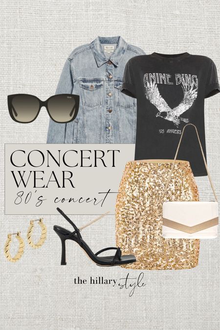 Concert Wear: 80’s Concert

Concert Outfit, Nashville Outfit, Concert Look, Summer Fashion, Heels, Sunglasses, Graphic Tee, Jean Jacket, Amazon, Amazon Fashion, Amazon Finds, Found It on Amazon, Sparkly Skirt, Taylor Swift Concert, Clear Bag, Clear Bag Concert, Abercrombie and Fitch, The Eagles Concert, Statement Earrings, Gold Jewelry

#LTKstyletip #LTKFind #LTKSeasonal