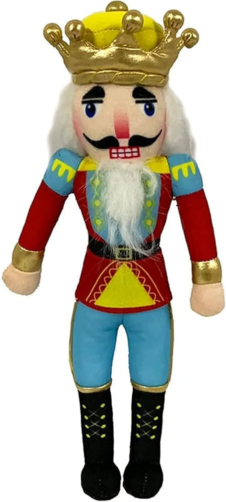 Nutcracker Ballet Gifts, Plush Nutcracker Doll, King Christmas Ornaments, Soft Figure Decoration ... | Amazon (US)