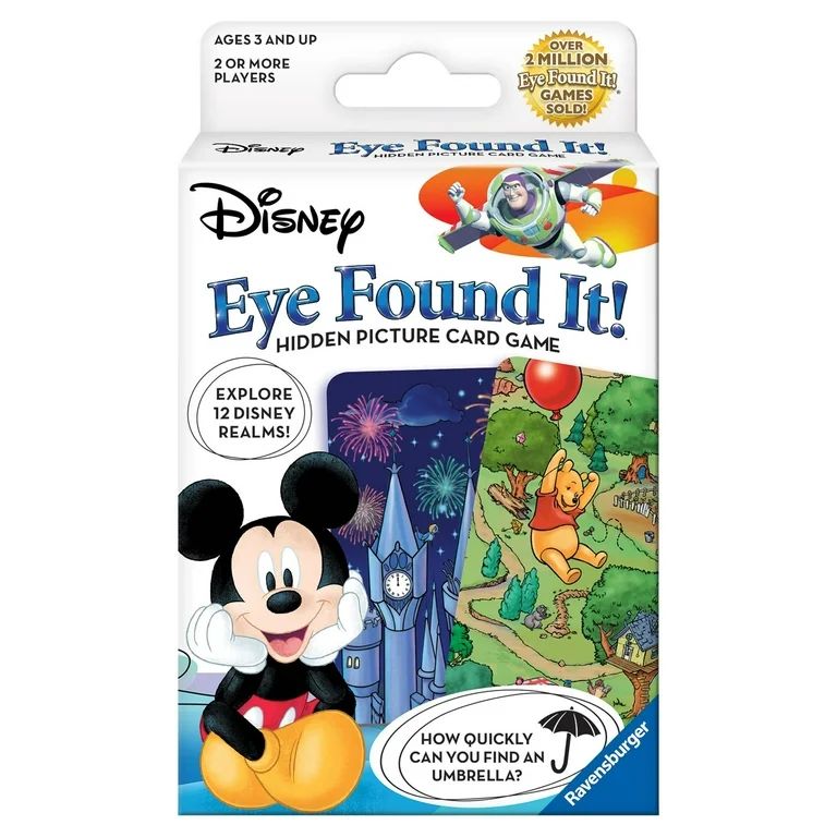 Ravensburger - Disney Card Game- - Disney Eye Found It! by Wonderforge | Walmart (US)