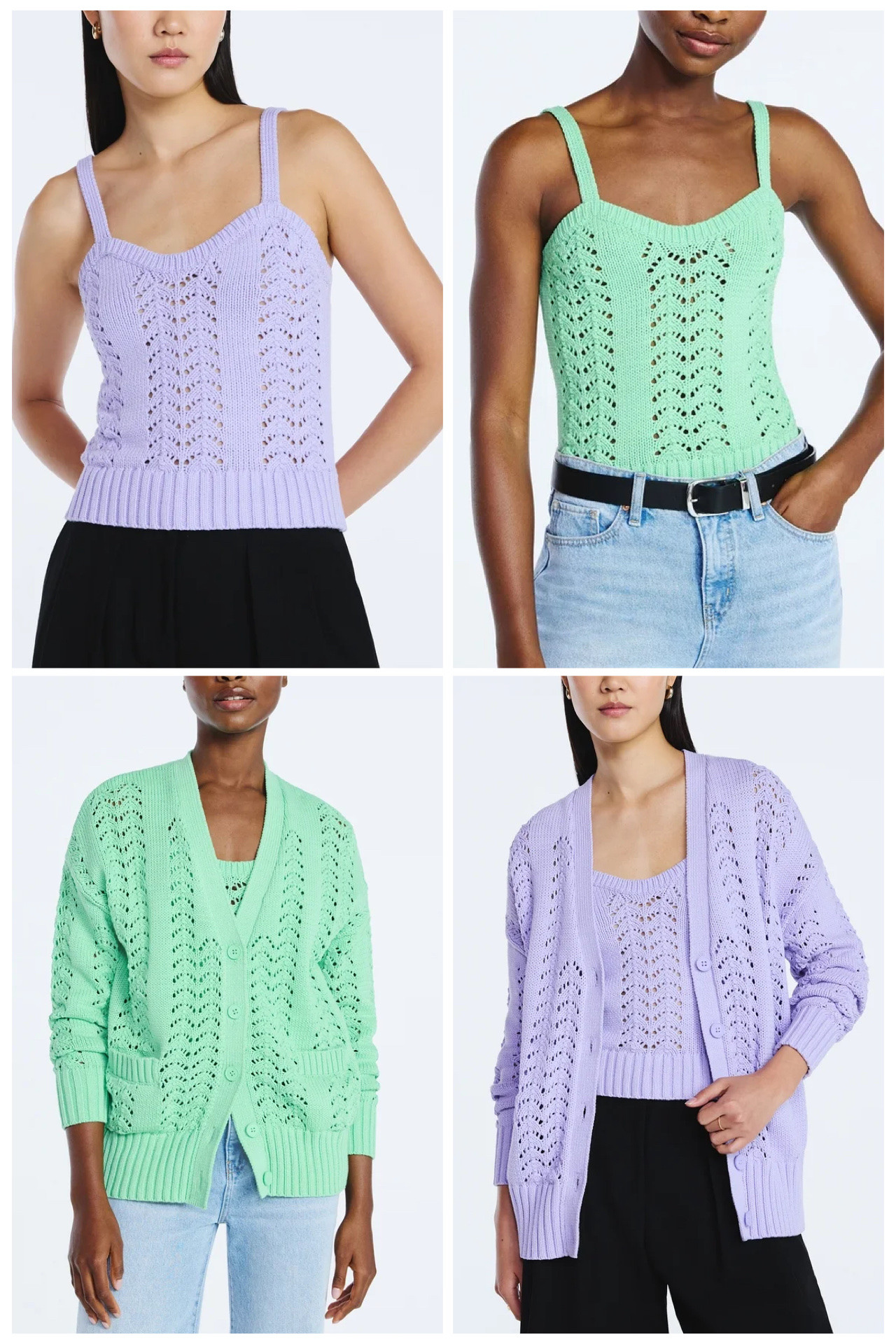 Walmart new arrival, matching sweater tank and cardigan 

#LTKmomlife #LTKootd