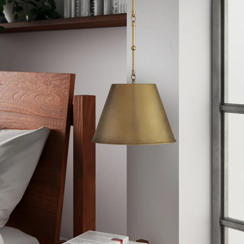 1-Light Single Cone Pendant | Wayfair North America