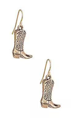 8 Other Reasons Cowboy Boot Earring in Gold from Revolve.com | Revolve Clothing (Global)