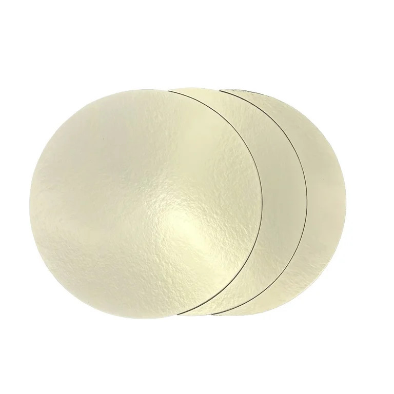 Gold Round Cake Board, 12 inch Diameter, 3 Counts，Way to Celebrate - Walmart.com | Walmart (US)