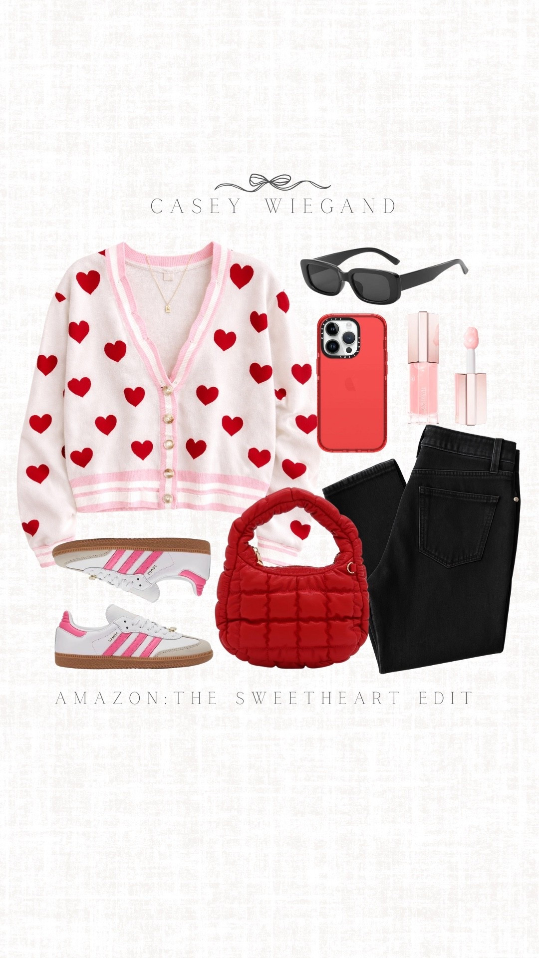 Found the cutest pink heart cardigan on Amazon! Perfect for Valentine's Day. #SweetheartEdit

#LTKootd #LTKgrwm #LTKHoliday