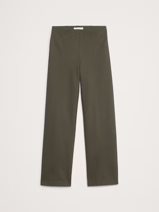 Straight Everywhere Ponte Ankle Pant | Banana Republic (US)