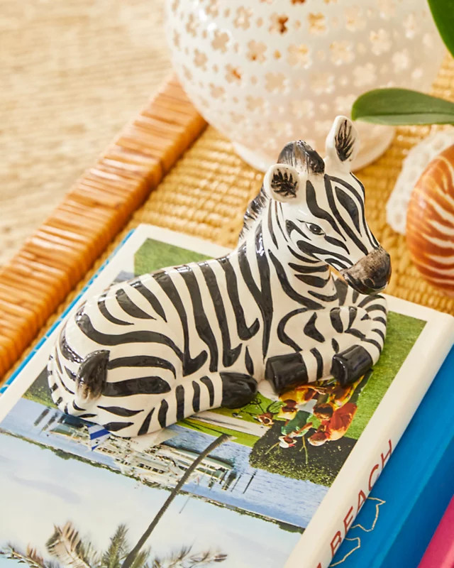 Zebra Ceramic Critter | Lilly Pulitzer | Lilly Pulitzer