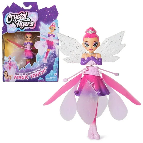 Crystal Flyers, Magical Flying Doll with Crystal Wings, Interactive Kids Toys for Ages 5 and up | Walmart (US)