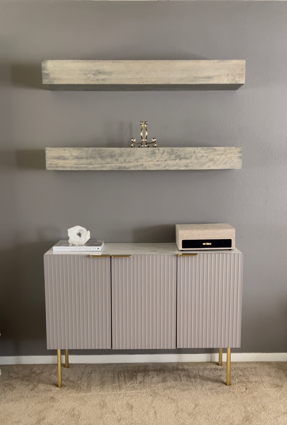 Wood Wall Shelving 

*Mine are the 48” from Wayfair* 
They are a gray wash color.
I also linked some beautiful alternatives. 

Wall shelves, shelving, living room furniture, living room decor 

#LTKU #LTKhome #LTKFind