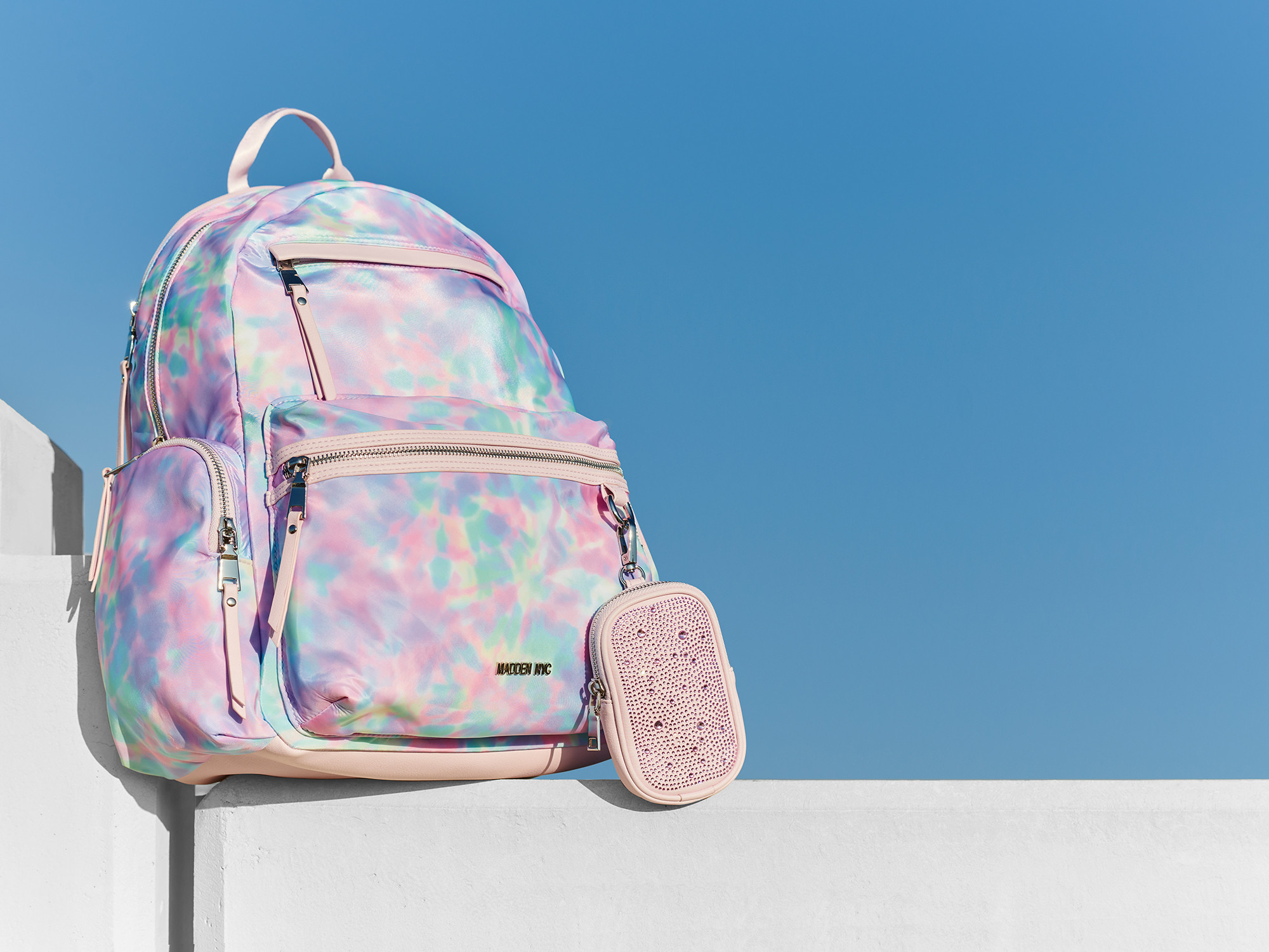 Madden NYC Girls Backpack with Pouch, Tie Dye - Walmart.com | Walmart (US)