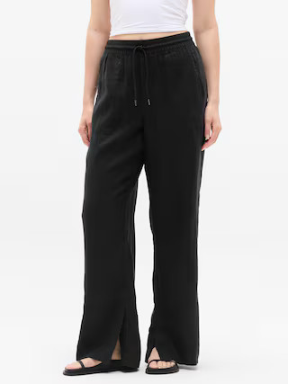 Retreat Linen High Rise Wide Leg Pant | Athleta