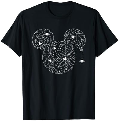Halloween Mickey Spider Web Ears T-Shirt | Amazon (US)
