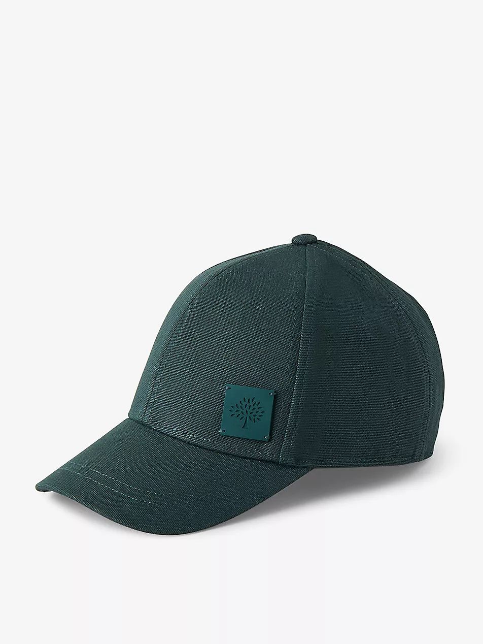 Logo-patch cotton baseball cap | Selfridges