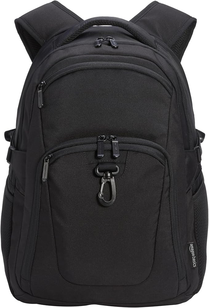 Amazon Basics Travel Laptop Backpack with Multiple Pockets and Compartments for 15.6 inch Laptop,... | Amazon (US)