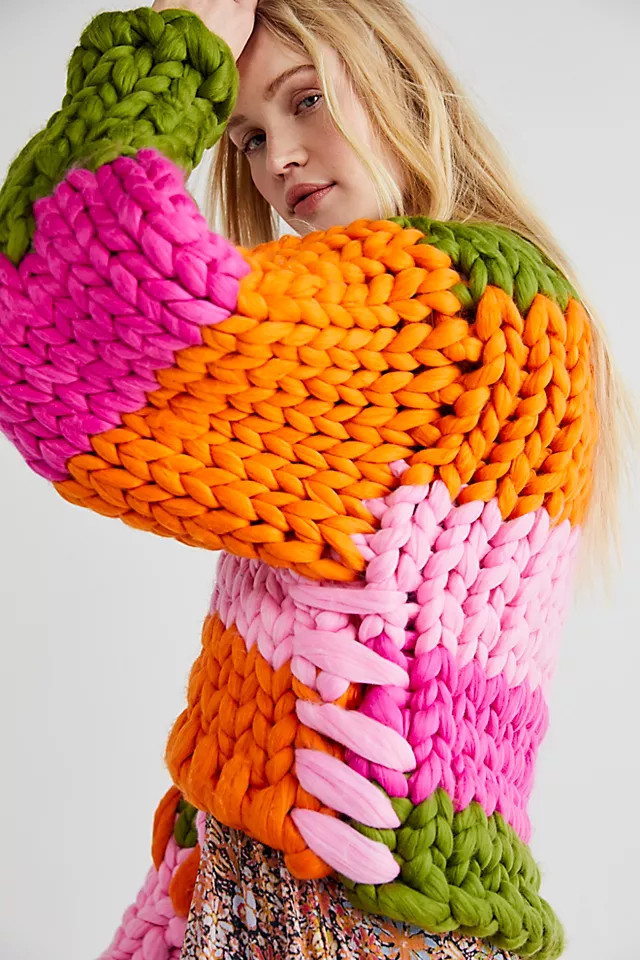 Vegan Ariel Colossal Knit Cardigan | Free People (Global - UK&FR Excluded)