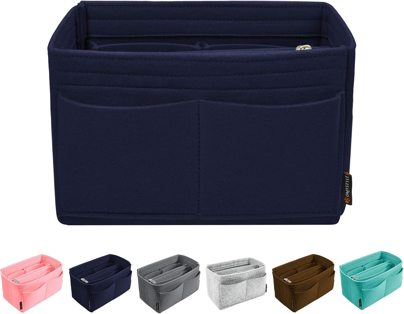 OMYSTYLE Purse Organizer Insert for Handbags, Felt Bag Organizer for Tote & Purse, Tote Bag Organ... | Amazon (US)