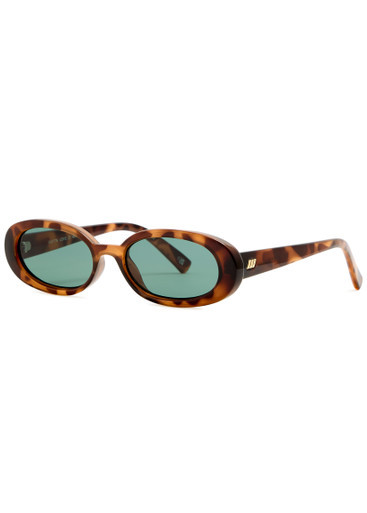 Outta Love oval-frame sunglasses | Harvey Nichols