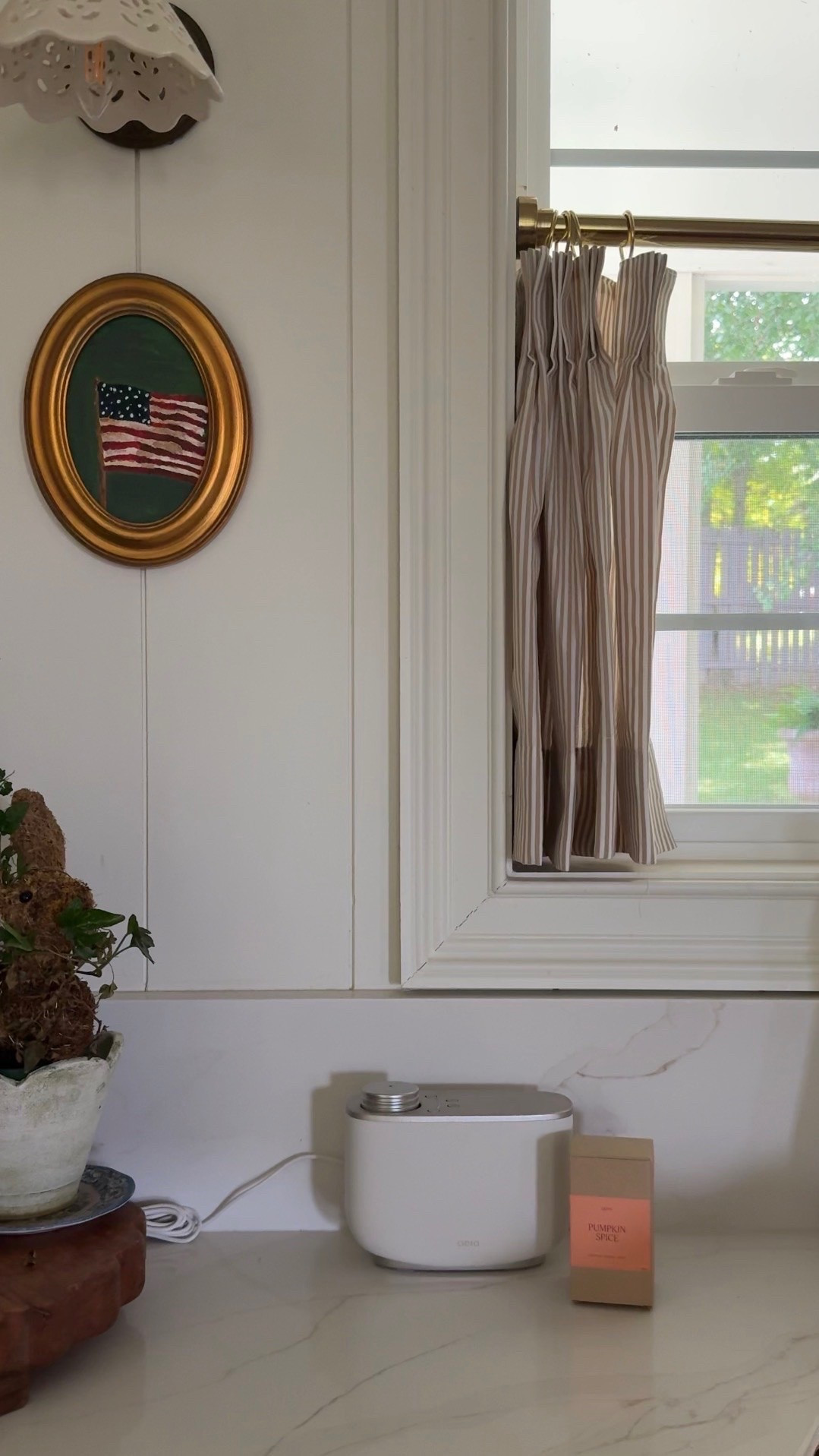I’ve gotten so many questions about these curtains 🤍 I painted the flag picture myself but I’ve linked some similar ones!

#LTKHome