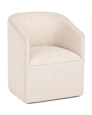 23.5x31x24 Kai Caster Rolling Wheel Anywhere Chair | TJ Maxx