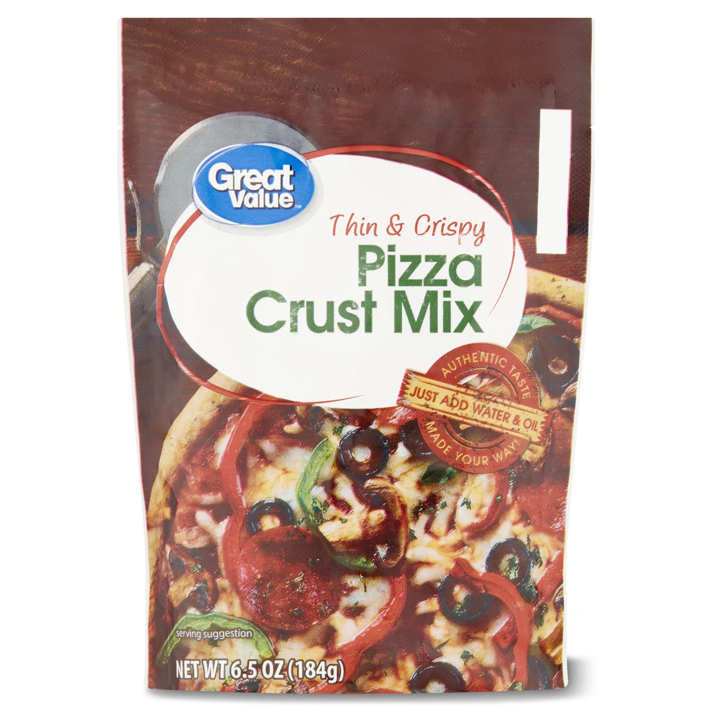 Great Value Pizza Crust Mix, 6.5 oz | Walmart (US)