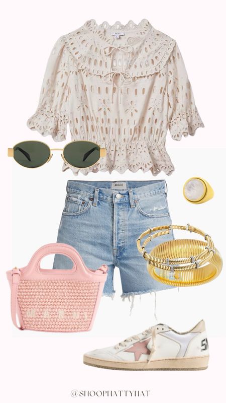 Spring OOTD!! Spring fashion - spring outfit idea - trendy outfits - preppy style - chic accessories - summer outfits - styling tips - spring denim - statement denim - fav jewelry- designer bag 

#LTKstyletip #LTKSeasonal