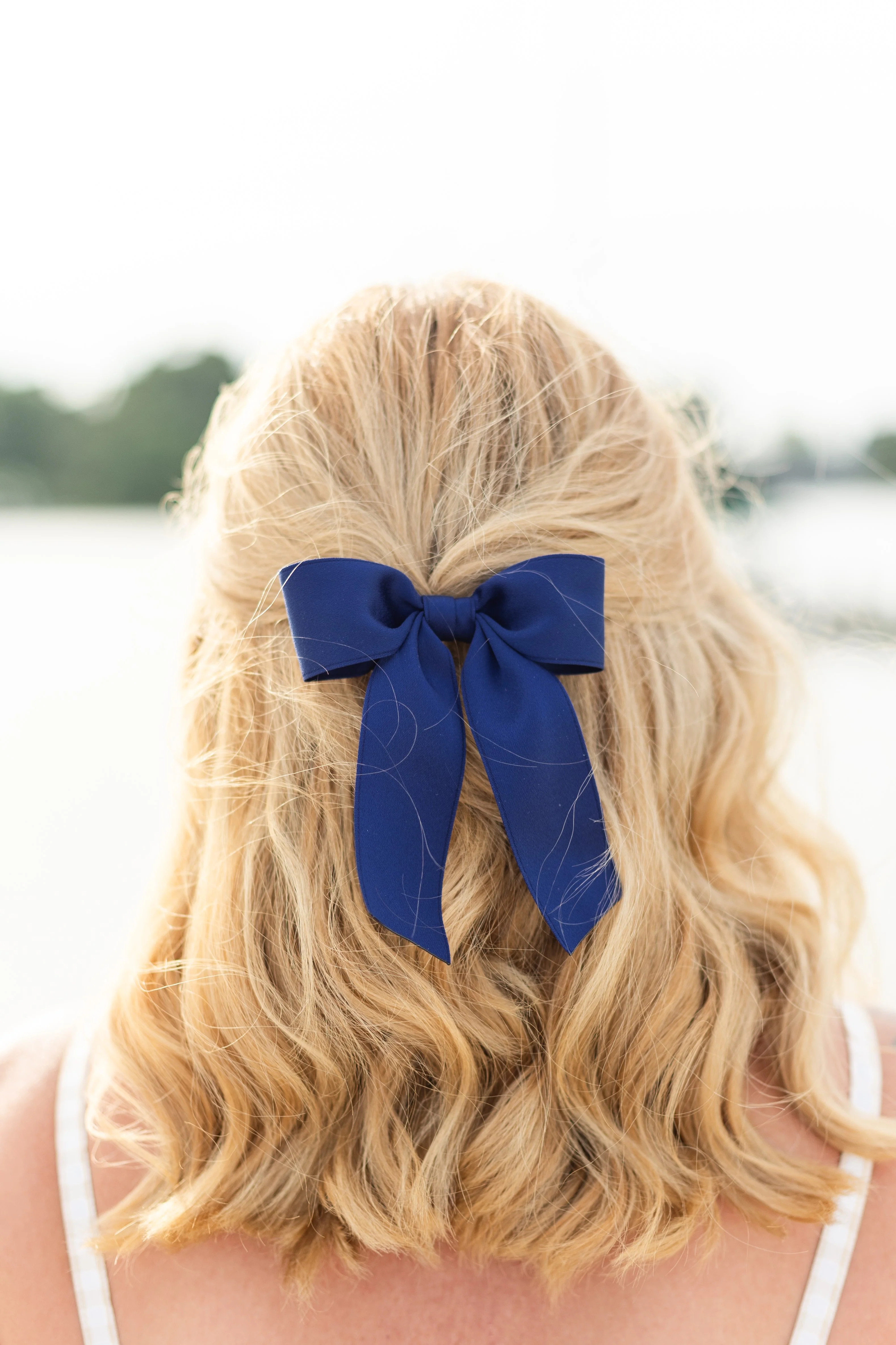 Delora Matte Satin Bow | Grace & Grandeur Bow Company