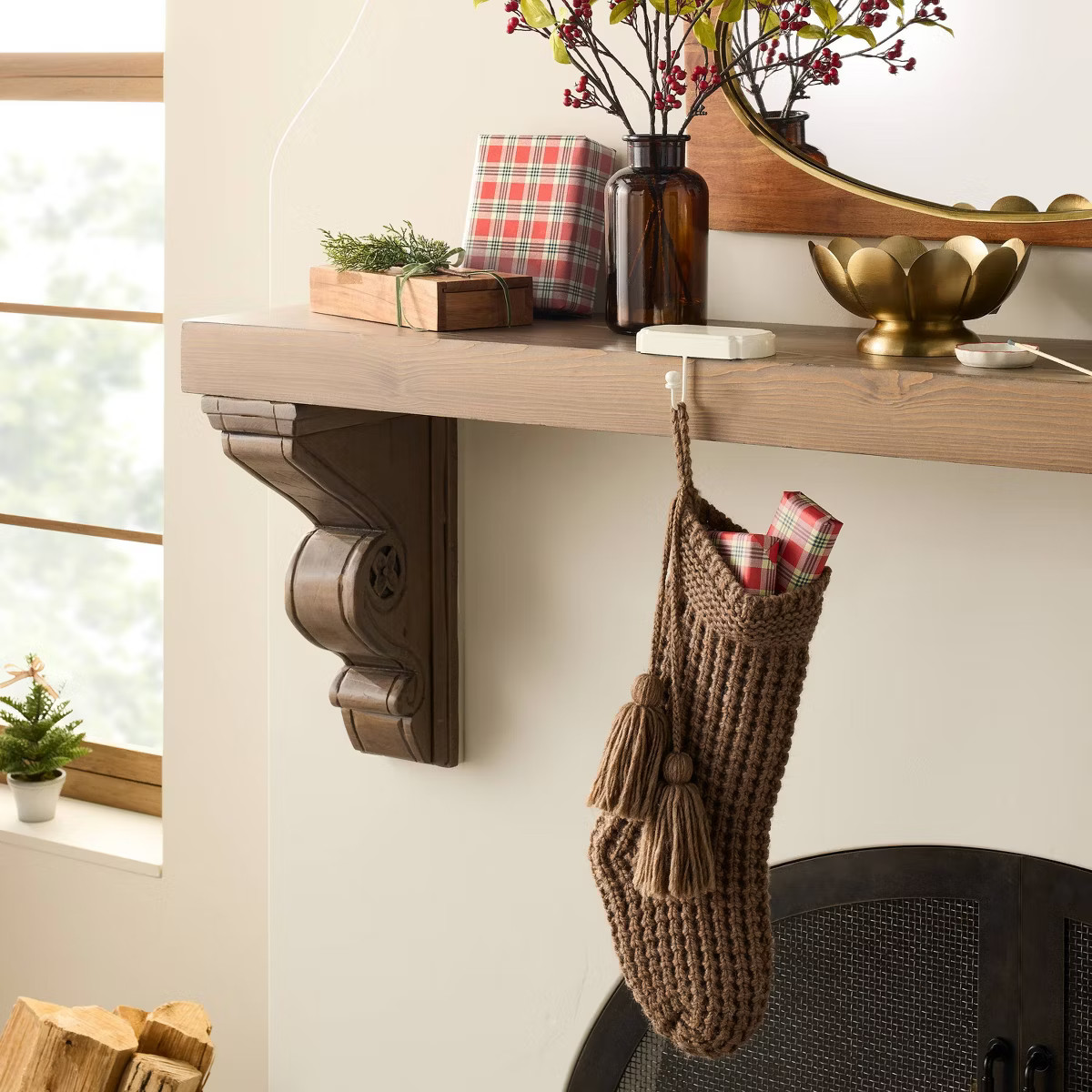 12' Plaid Gift Wrap - Hearth & Hand™ with Magnolia | Target